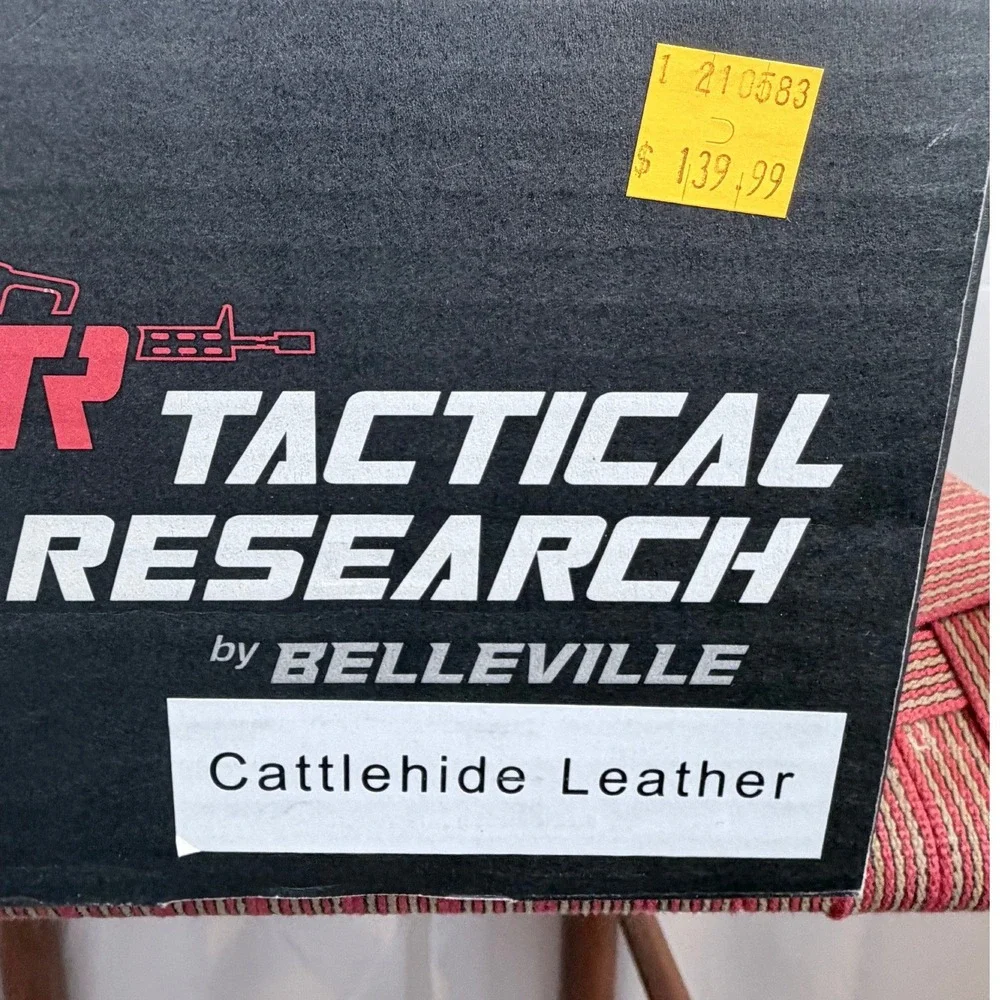 Belleville Tactical Research TR106 Coyote Combat Boots Men's 10.5R Vibram USA